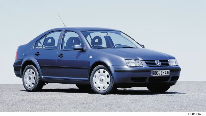 Volkswagen Bora I (1999 - 2005) Sedan Bora 1.9 TDI 4Mot. Highline wersja 4-drzwiowa, Diesel, Manualna skrzynia biegów, 1896cm3 - 115KM, 1430kg