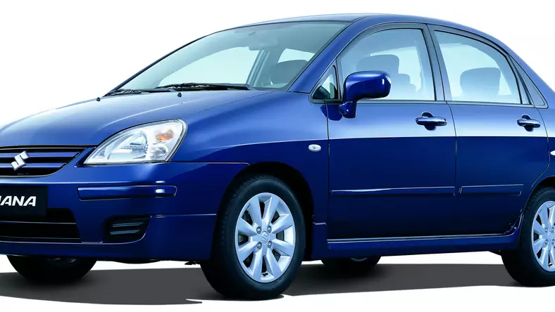 Suzuki Liana (2001 - 2007) Sedan Liana 1.6 Comfort wersja 4-drzwiowa, Benzynowy, Manualna skrzynia biegów, 1586cm3 - 106KM, 1135kg