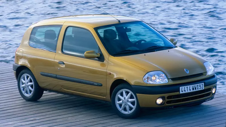 Renault Clio II (1998 - 2012) Hatchback ClioSociete 1.5dCi Pack Authent. wersja 3-drzwiowa, Diesel, Manualna skrzynia biegów, 1461cm3 - 65KM, 970kg