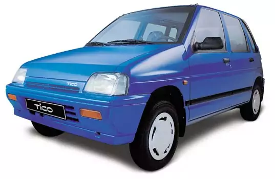 Daewoo Tico (1996 - 2001) Hatchback Tico Van SX wersja 5-drzwiowa, Benzynowy, Manualna skrzynia biegów, 796cm3 - 41KM, 640kg