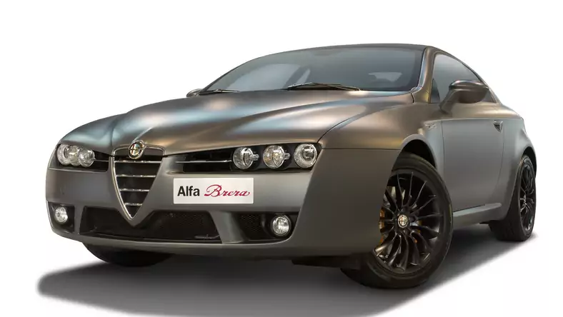 Alfa Romeo Brera (2005 - 2010) Coupe Brera 2.4JTDM Sky View wersja 3-drzwiowa, Diesel, Manualna skrzynia biegów, 2387cm3 - 210KM, 1630kg