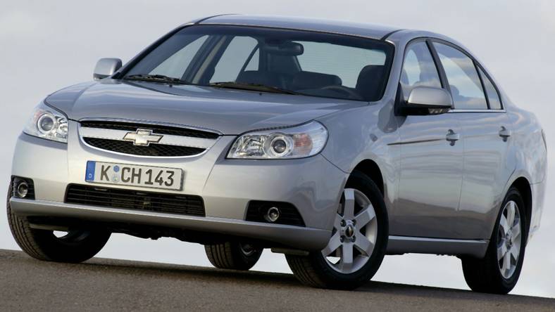 Chevrolet Epica (2006 - 2011) Sedan Epica 2.5 LT aut wersja 4-drzwiowa,  Benzynowy, Automatyczna skrzynia biegów, 2492cm3 - 156KM, 1500kg - Auto  Świat
