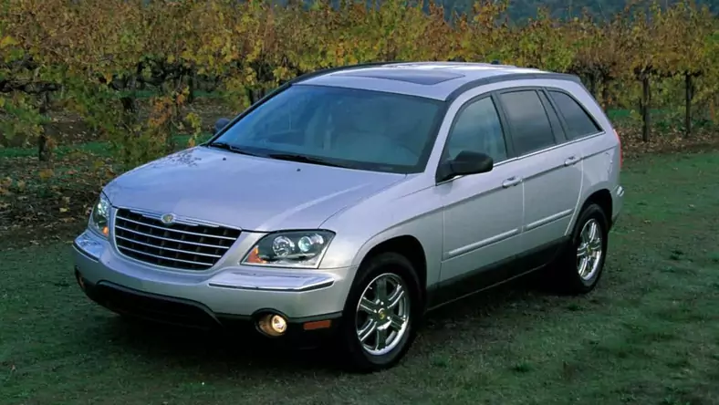 Chrysler Pacifica (2003 - 2008) Kombi Pacifica 4.0 wersja 5-drzwiowa, Benzynowy, Automatyczna skrzynia biegów, 3957cm3 - 260KM, 2033kg