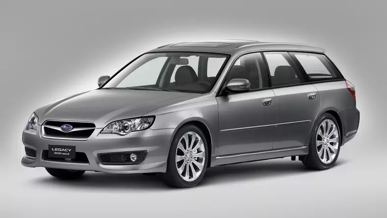 Subaru Legacy IV (2003 - 2009) Sedan Legacy 2.5RC 000 wersja 4-drzwiowa, Benzynowy, Manualna skrzynia biegów, 2457cm3 - 173KM, 1380kg