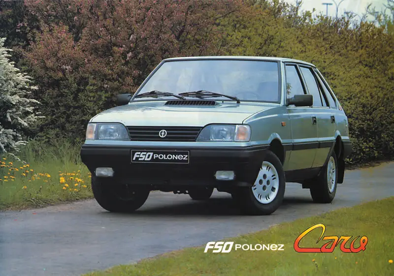 FSO Polonez III Caro (1991 - 1997) Kombi Polonez Cargo 1.6 GLi wersja 5-drzwiowa, Benzynowy, Manualna skrzynia biegów, 1598cm3 - 77KM, 1170kg