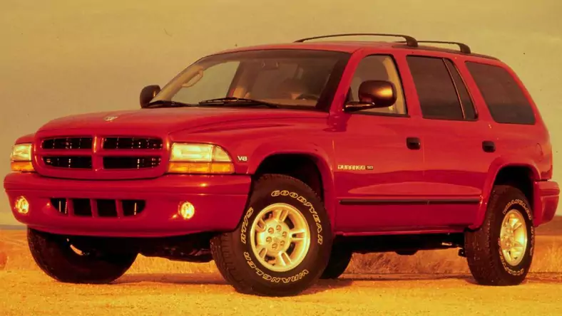 Dodge Durango I (1997 - 2003) Kombi Durango 5.2 wersja 5-drzwiowa, Benzynowy, Automatyczna skrzynia biegów, 5208cm3 - 230KM, 1978kg