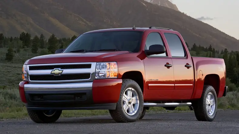 Chevrolet Silverado II (2006 - 2013) Pickup Silverado 5.3 Extended Cab LT2 aut wersja 2-drzwiowa, Benzynowy, Automatyczna skrzynia biegów, 5292cm3 - 315KM, 2150kg