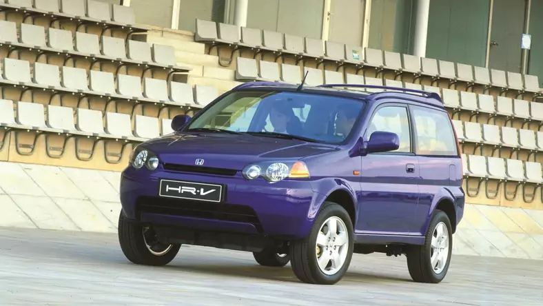 Honda HR-V I (1998 - 2006) Kombi HR-V 1.6 4WD wersja 3-drzwiowa, Benzynowy, Manualna skrzynia biegów, 1590cm3 - 105KM, 1125kg