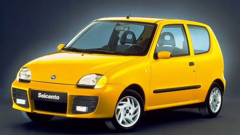 Fiat Seicento (1998 - 2010) Hatchback Seicento Look wersja 3-drzwiowa, Benzynowy, Manualna skrzynia biegów, 1108cm3 - 54KM, 735kg