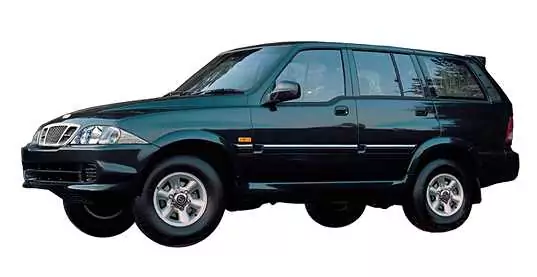 Daewoo Musso (1993 - 2005) Kombi Musso E32 D3126 Van wersja 5-drzwiowa, Benzynowy, Automatyczna skrzynia biegów, 3199cm3 - 219KM, 1930kg