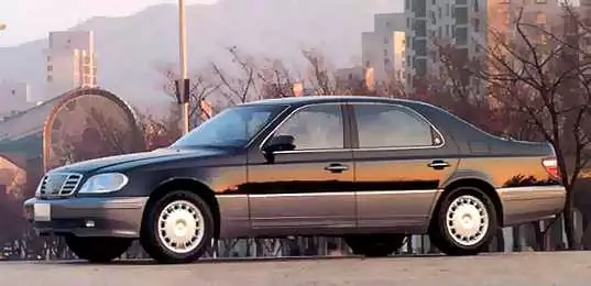 Daewoo Chairman (1997 - 2011) Sedan Chairman CM 600 L wersja 4-drzwiowa, Benzynowy, Automatyczna skrzynia biegów, 3199cm3 - 220KM, 1751kg
