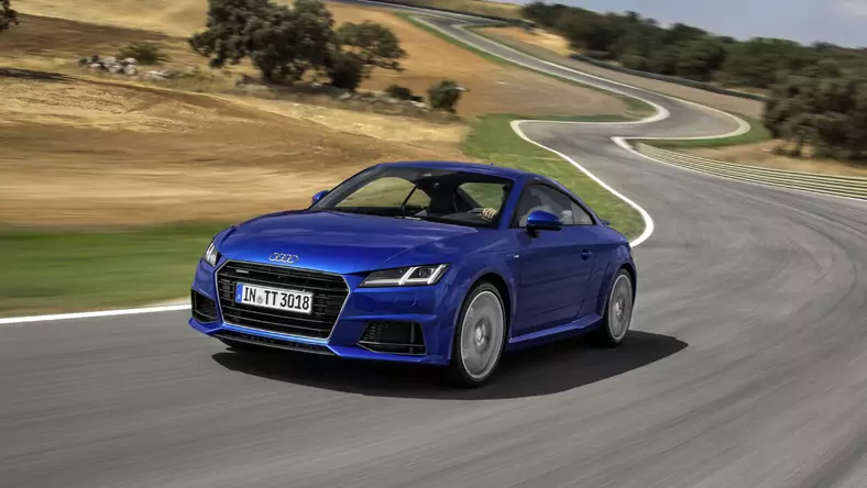 Audi TT III (2014 - ) Coupe TT 1.8 TFSI S tronic wersja 2-drzwiowa, Benzynowy, Automatyczna skrzynia biegów, 1798cm3 - 180KM, 1305kg