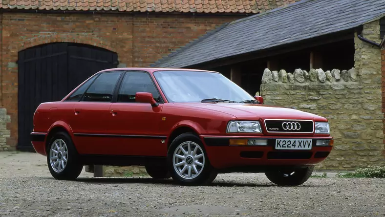 Audi 80 V B4 (1991 - 1996) Kabriolet Cabriolet 2.8 aut wersja 2-drzwiowa, Benzynowy, Automatyczna skrzynia biegów, 2771cm3 - 174KM, 1370kg