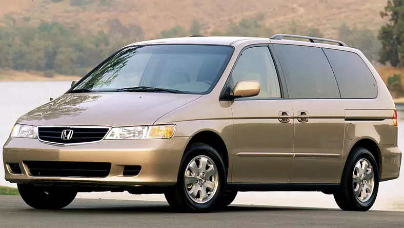 Honda Odyssey II (1999 - 2003) Van Odyssey 3.5 LX wersja 5-drzwiowa, Benzynowy, Automatyczna skrzynia biegów, 3468cm3 - 240KM, 1545kg