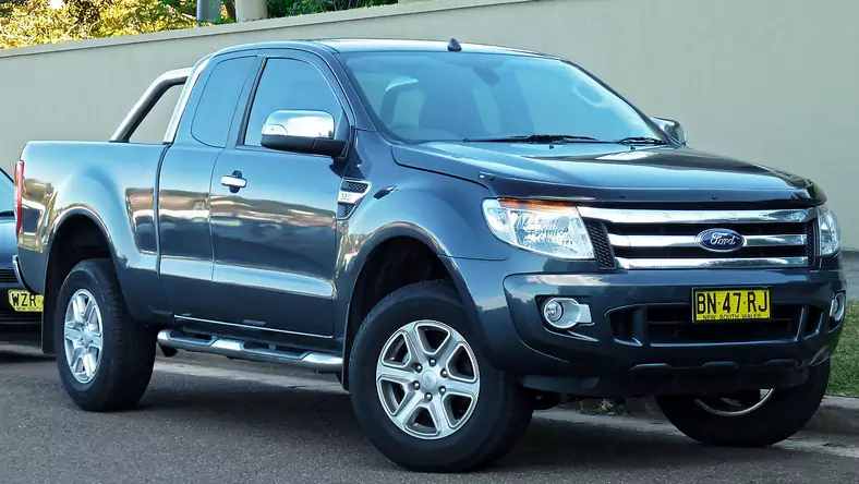 Ford Ranger V (2011 - ) Pickup Ranger 2.2 TDCi 4x2 SC XL wersja 2-drzwiowa, Diesel, Manualna skrzynia biegów, 2198cm3 - 125KM, 1743kg