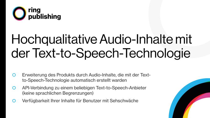 Text-to-Speech-Technologie