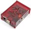 Raspberry PI Obudowa Model B Flower - przezroczysta czerwona RPI-02178