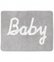 Lorena Canals Dywan bawełniany Baby Petit Point Gris 120x160 szary C-BABY-G