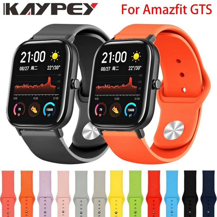 Silikonowy Pasek Do Zegarkow Dla Xiaomi Huami Amazfit Gts Inteligentny Pasek Do Zegarkow Dla Amazfit Ceny I Opinie Na Skapiec Pl