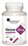 MEDICALINE Aliness Niacyna amid kwasu nikotynowego 500 mg - 100 kapsułek A580772