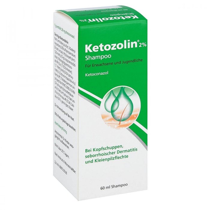 DERMAPHARM AG Ketozolin 2 Shampoo 60 ml Ceny i opinie na Skapiec.pl