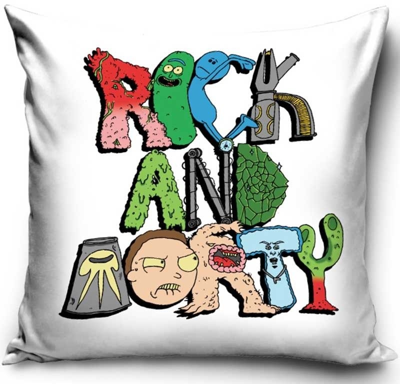 CX Poszewka Rick and Morty RAM191033 40x40cm RICK AND MORTY RAM191033