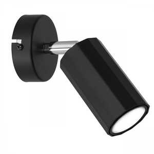 Luminex Bello 1770 plafon lampa sufitowa spot 1x8W GU10 czarny