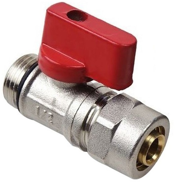 Idmar Group Zawór kulowy Group mini PEX 1/2 x 16 mm ciepła woda KW015GZ16PEXZW