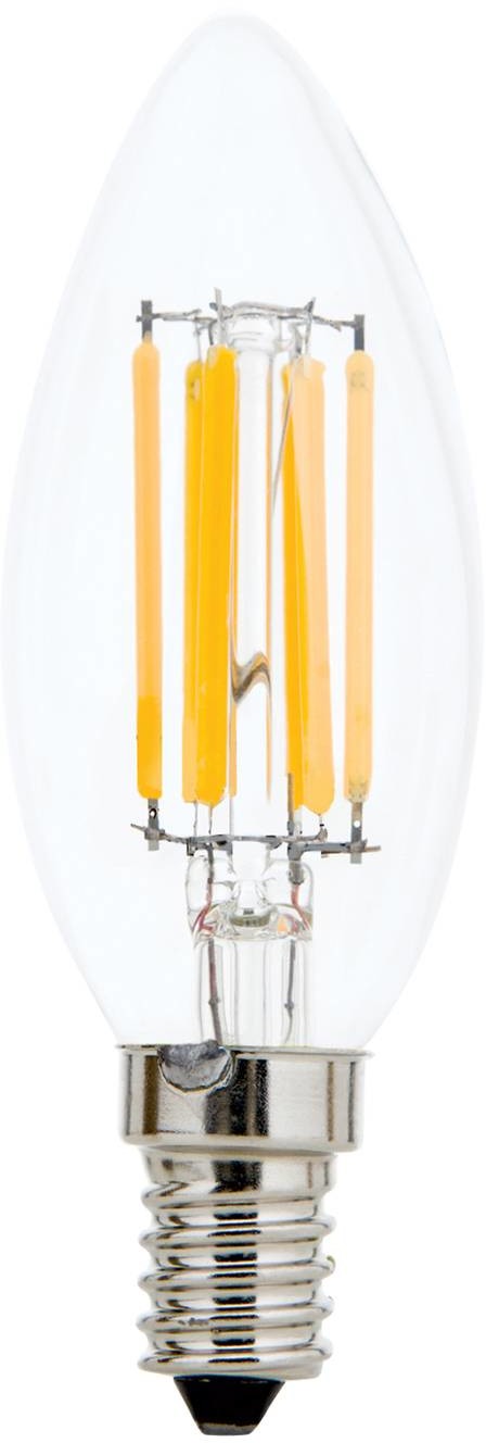 ORION Żarówka świeca LED E14 5W filament 827 ściemniana