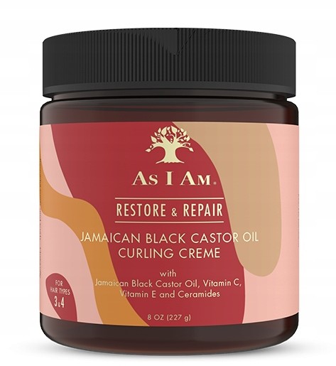 Black As I Am Jamaican Castor Oil Curling Creme