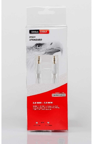 Eagle Cable HIGH STANDARD MINI JACK HS Mini m) Mini m) white 1.6 m 70)