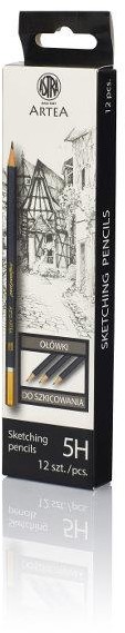 Astra Ołówek do szkicowania 5H p12 Artea cena za 1szt.