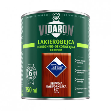 VIDARON VIDARON LAKIEROBEJCA DO DREWNA L04 ORZECH WŁOSKI 0,75L