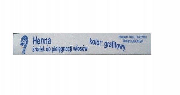 Henna proszkowa Grafitowa 15 g