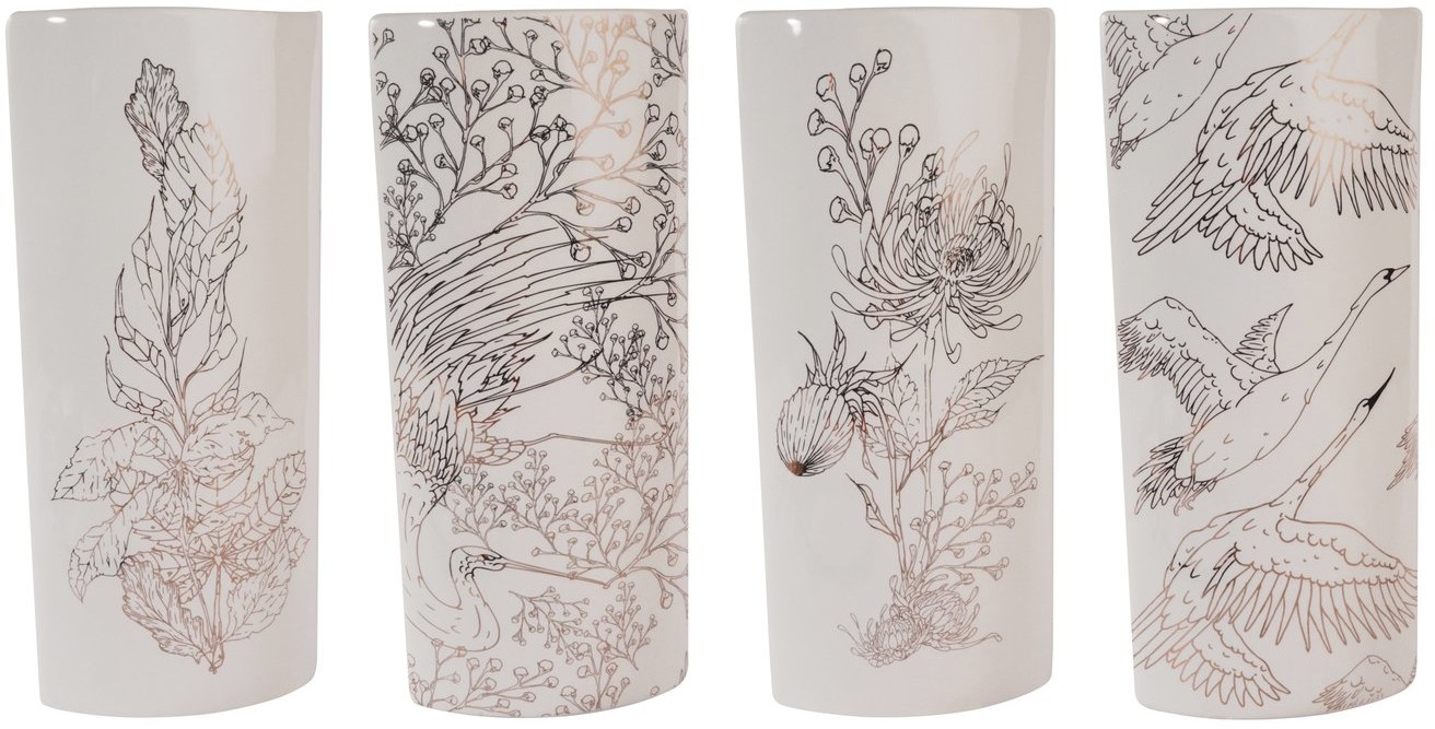 Metrox Nawilżacz ceramiczny Gold Nr 327 mix 4 wzorów