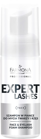 Farmona Farmona Expert Lashes Szampon w Piance do Mycia Twarzy i Rzęs 100ml LAS0001