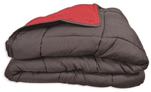 Poyet Motte poyet motte Calgary poszewka na kołdrę poliestru kolor szary/czerwony CALGARY