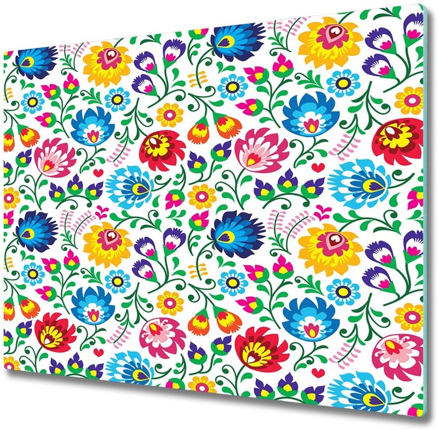 Tulup.pl Deska do krojenia Etniczny wzór 60x52cm
