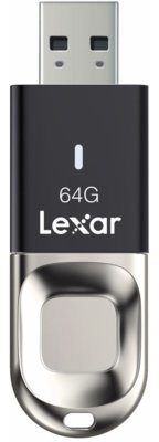 Lexar JumpDrive Fingerprint F35 64GB (LJDF35-64GBBK)