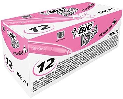 BIC Kids Visacolor Box 12 pisakami, XL, rose 8289871