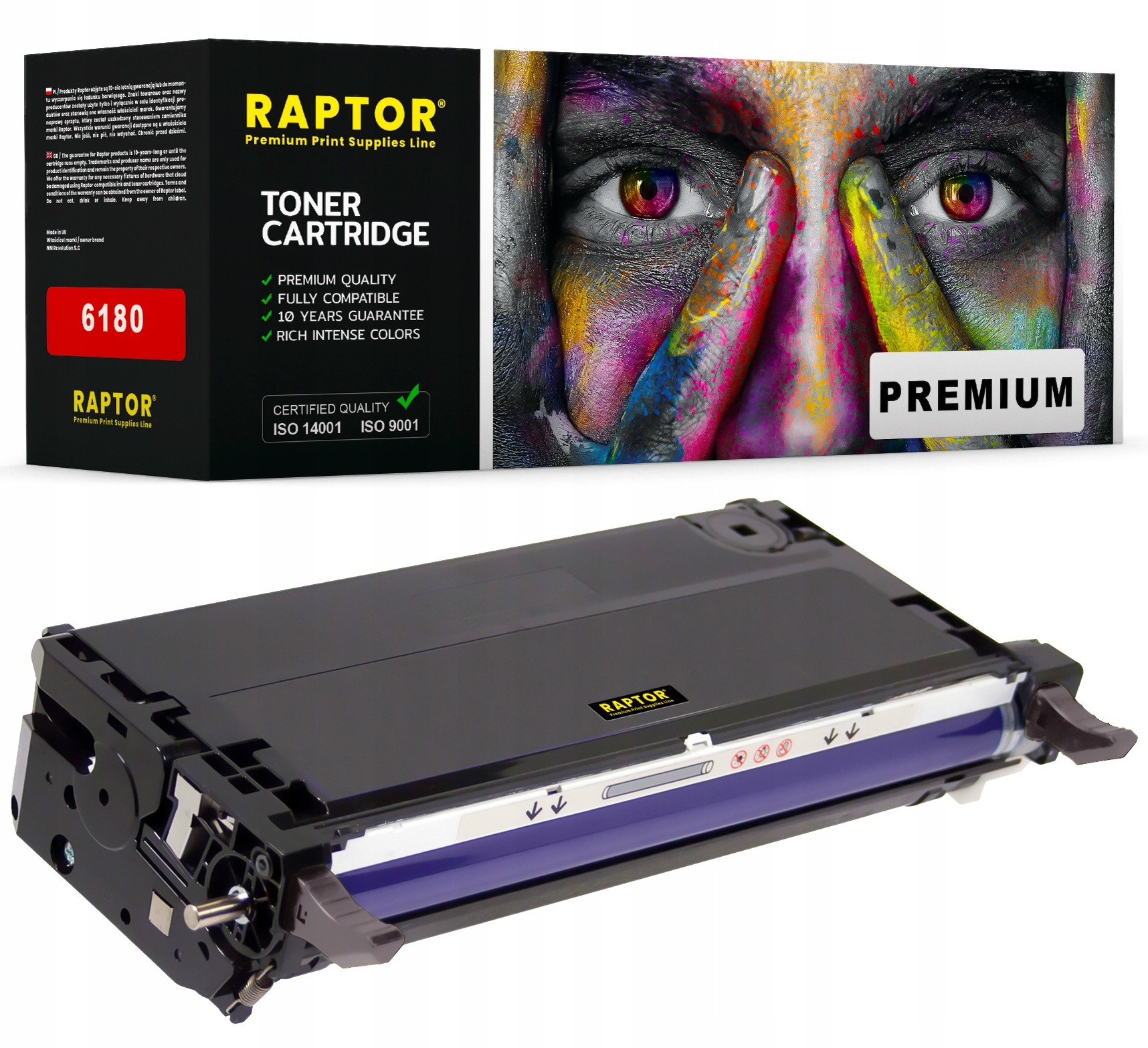 Toner Do Xerox Phaser 6180 6180D 6180DN Czarny