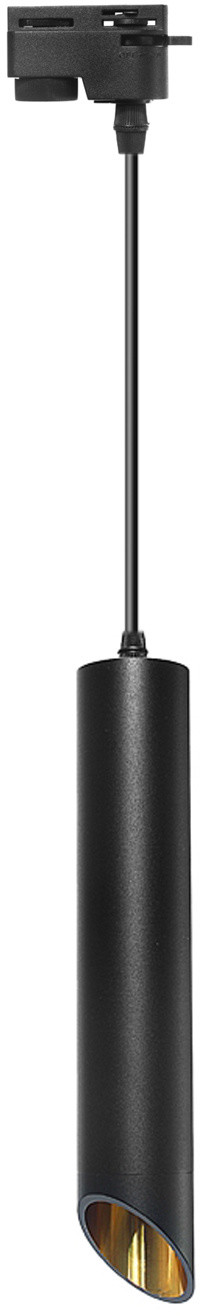 Decorativi Lampa do szynoprzewodu wisząca czarno-złota GU10 30CM 371 Decorativi 371