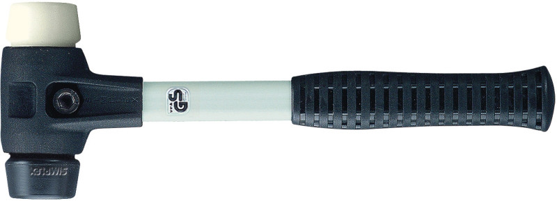 SIMPLEX Halder Młotek Halder EH3728 60 mm (nylon + kompozycja gumy) 3728.060