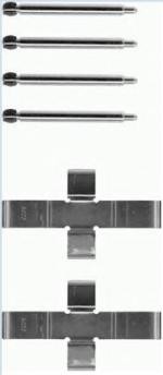 BREMBO Zestaw akcesoriów, klocki hamulcowe A 02 279