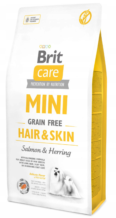 Brit Care MIni Hair&Skin Salmon&Herring 7kg