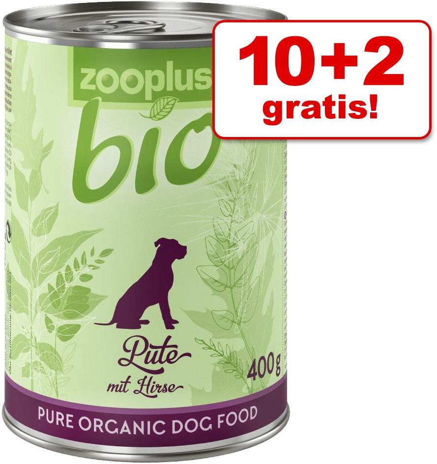 Zooplus Pakiet próbny Bio 6 x 400 g Wołowina z gryką