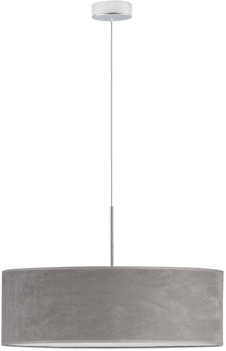 LYSNE Designerska lampa wisząca SINTRA VELVET fi 60 cm kolor szary 14531V/18 kolor szary