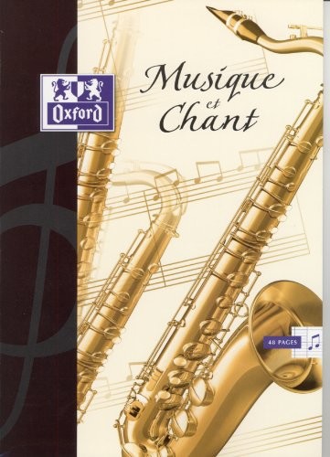 Oxford OXFORD Cahier de Musique, 240 X 320 MM, 48 Pages VE = 1 100101475