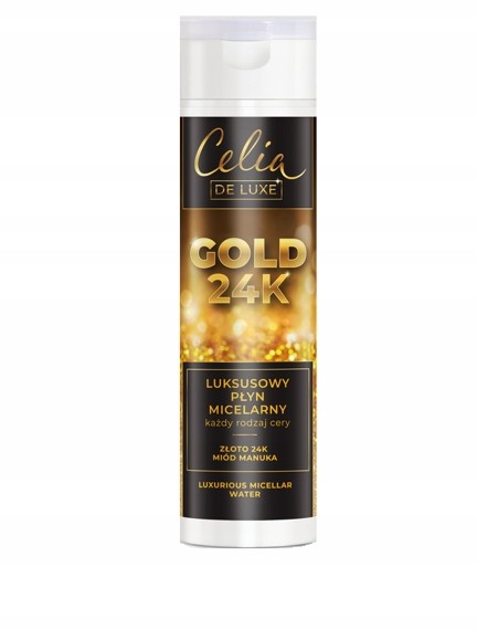 Celia Gold 24K Płyn Miceralny Luksusowy 200 ml