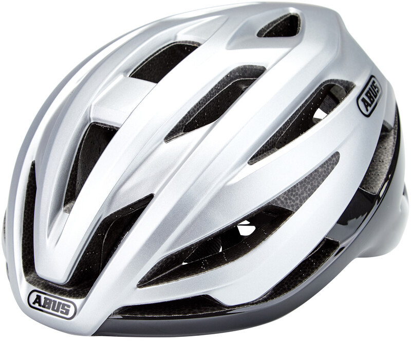 Abus StormChaser Kask, gleam silver L | 59-61cm 2021 Kaski szosowe 87193